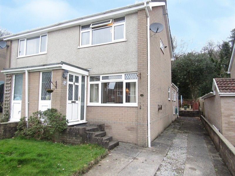 2 bed semidetached house for sale in Heol Caerllion, Cwmrhydyceirw