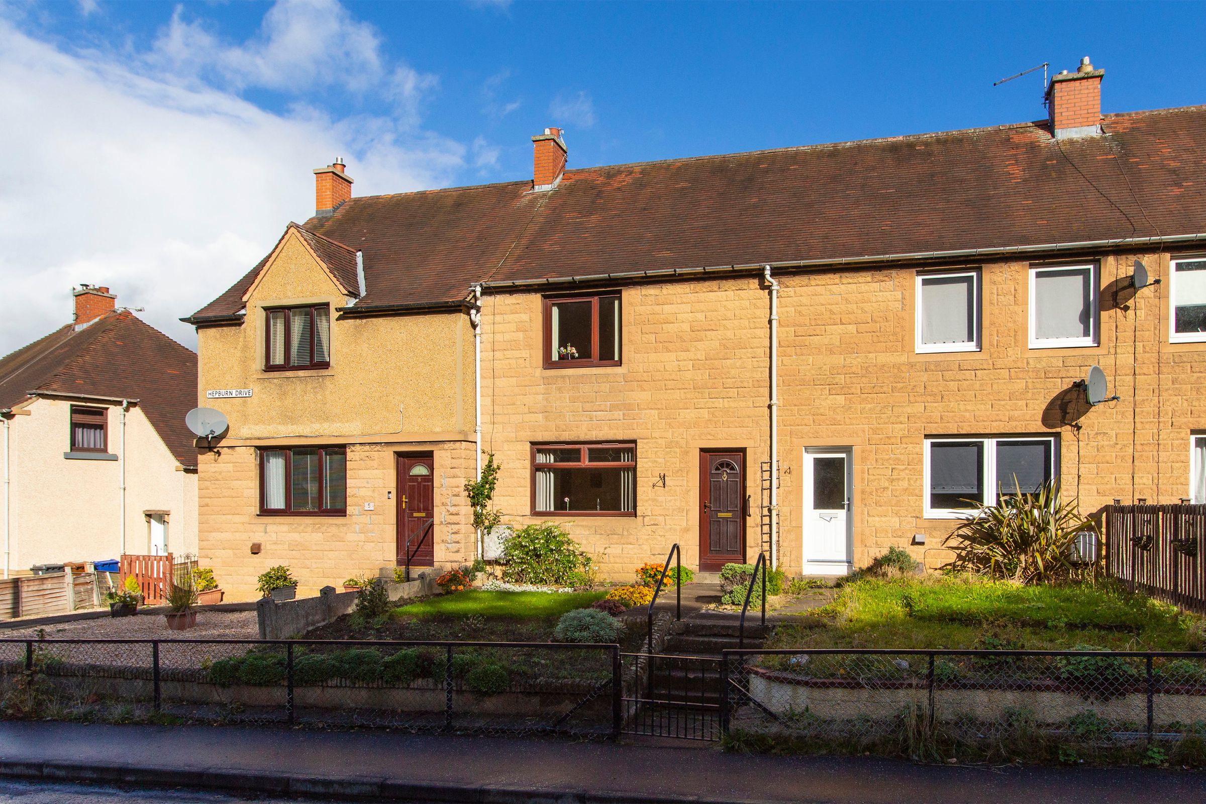 2 bed terraced house for sale in 7 Hepburn Drive, Woodburn, Dalkeith