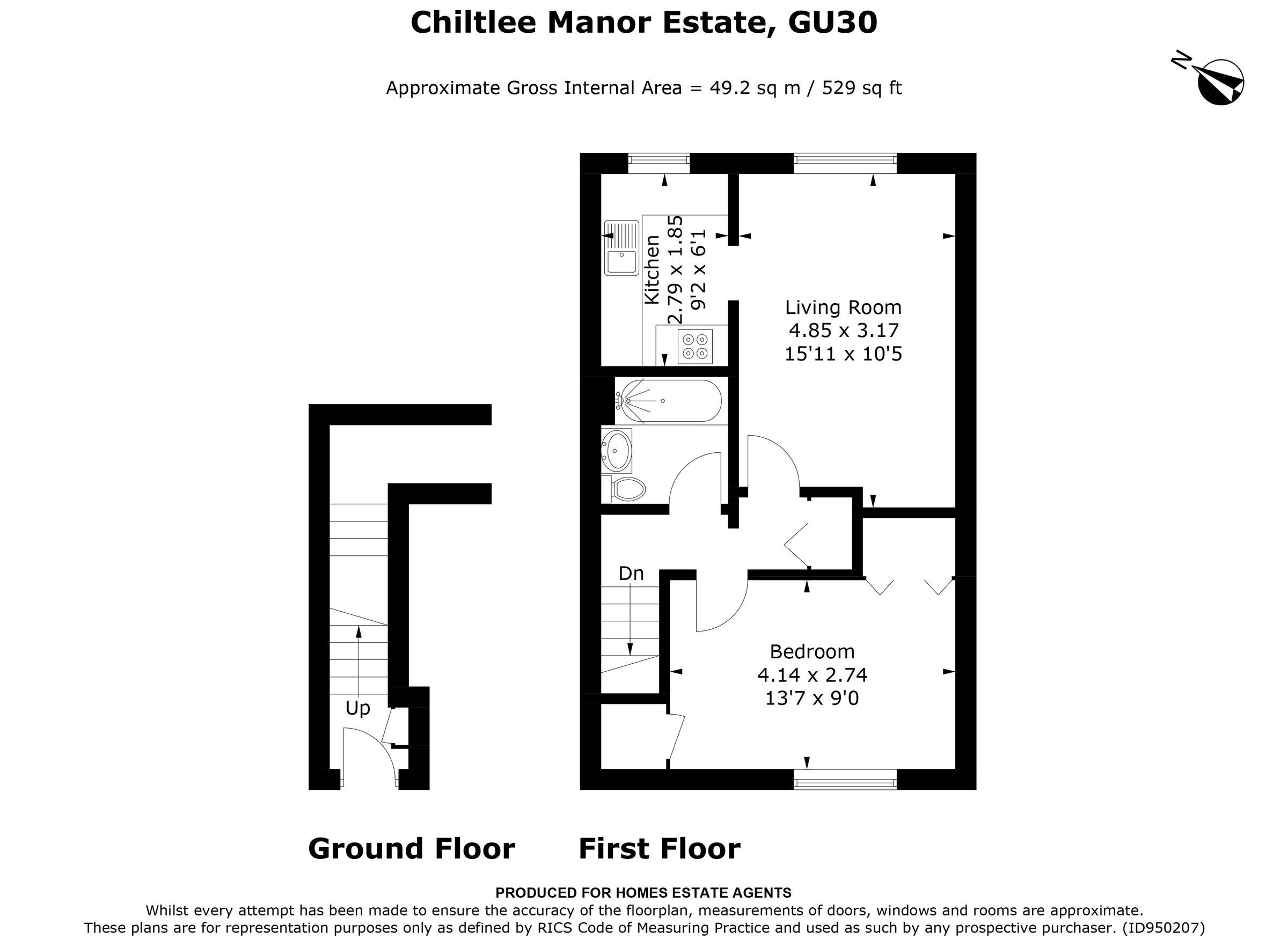 1 bed flat to rent in Chiltlee Manor Estate, Liphook GU30 Zoopla