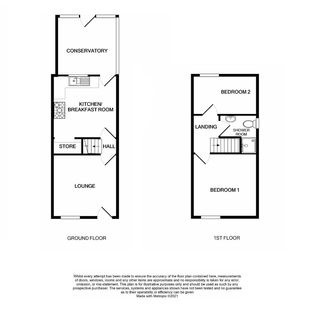 2 bed semidetached house for sale in Birches Lane, South Wingfield