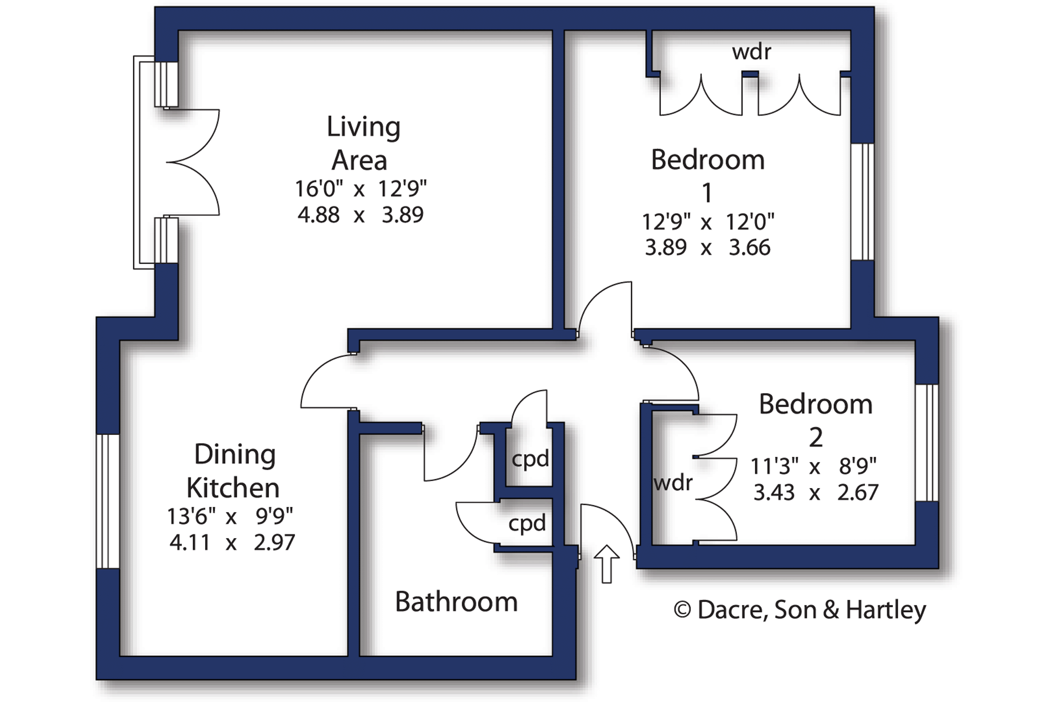 2 bed flat for sale in Queens Road, Morley, Leeds, West Yorkshire LS27