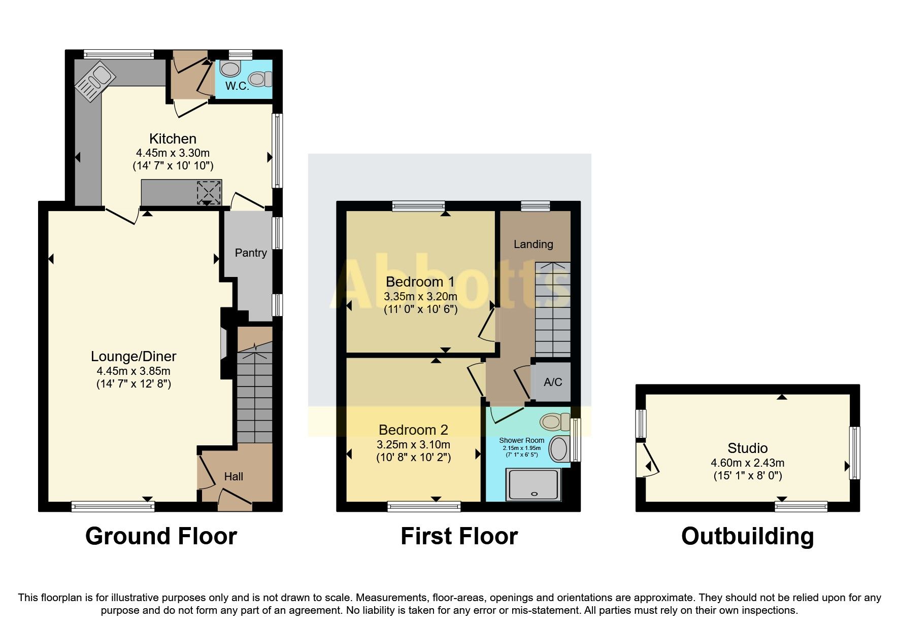 2 bed end terrace house for sale in Pullover Road, Tilney All Saints