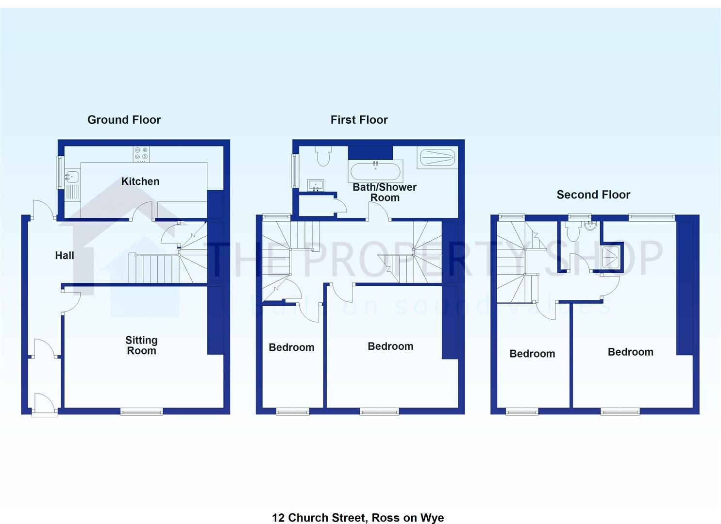 4 bed terraced house for sale in Church Street, RossOnWye HR9 Zoopla