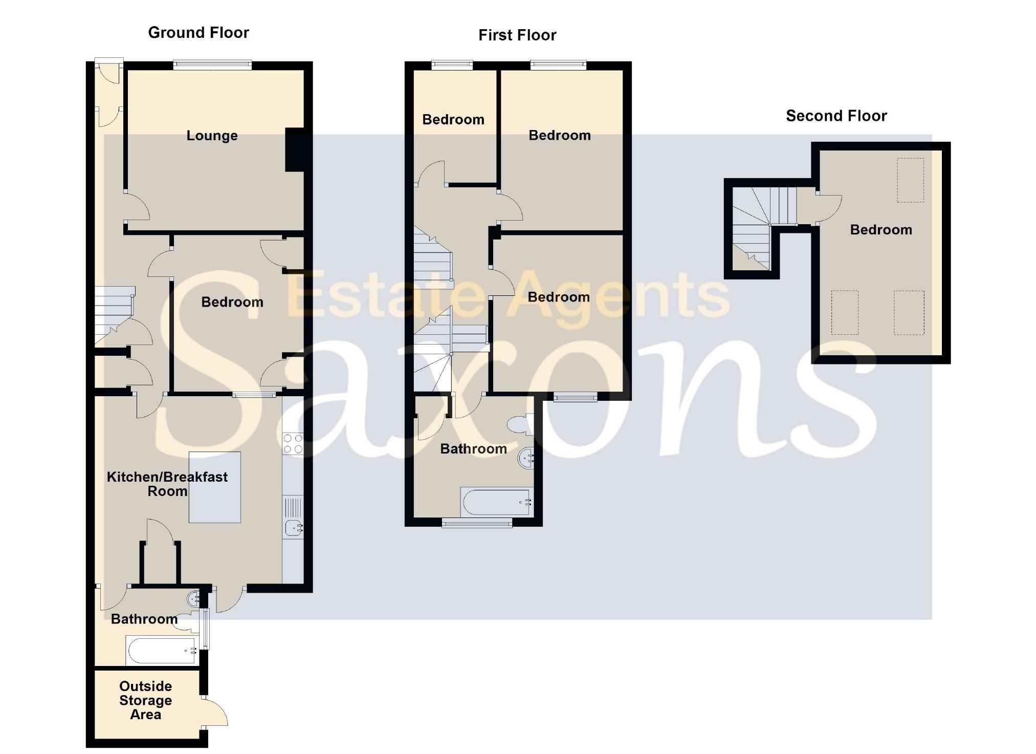 4 bed terraced house for sale in Palmer Street, WestonSuperMare BS23
