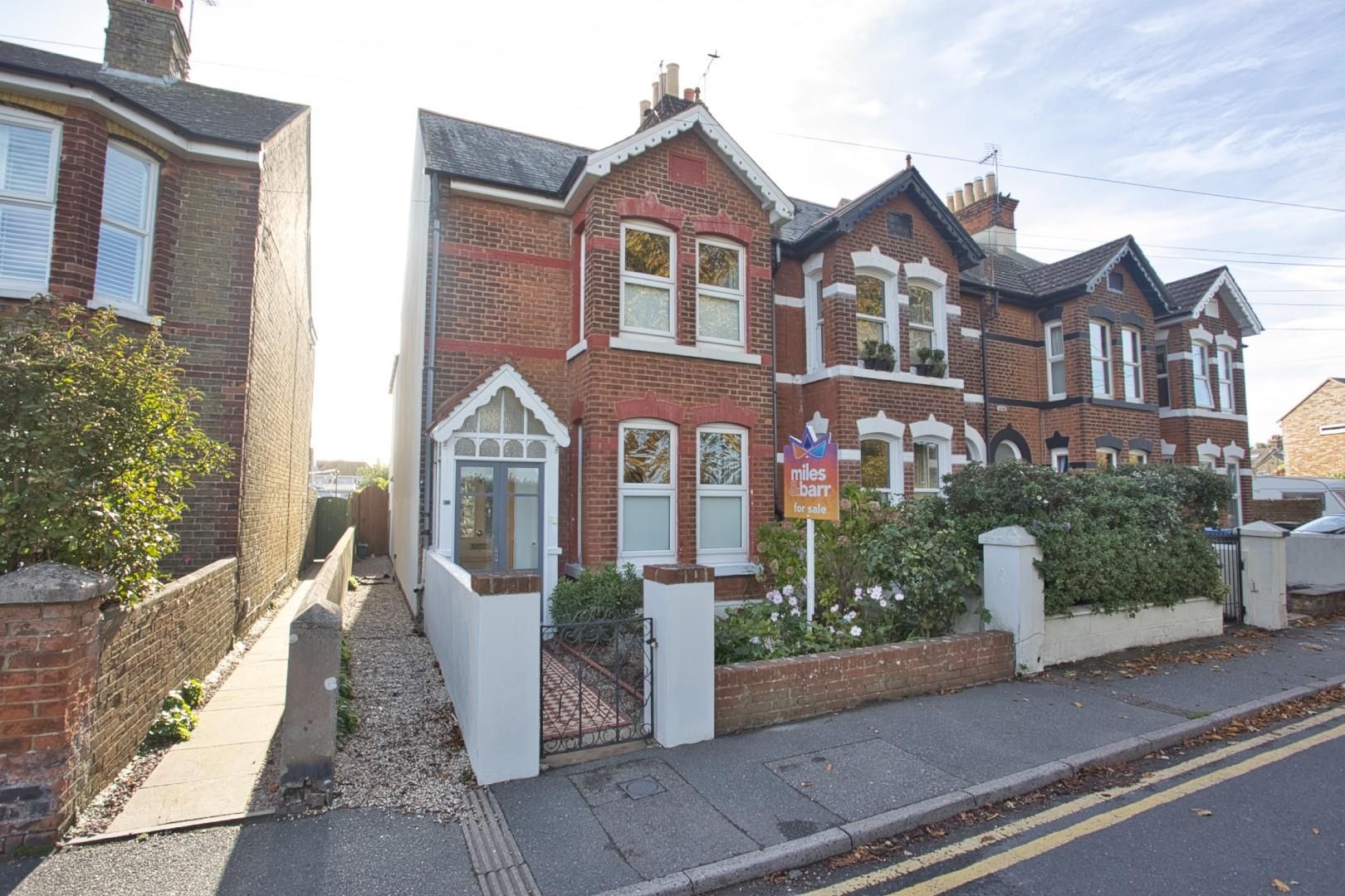 4 bed end terrace house for sale in Cornwall Road, Walmer, Deal CT14