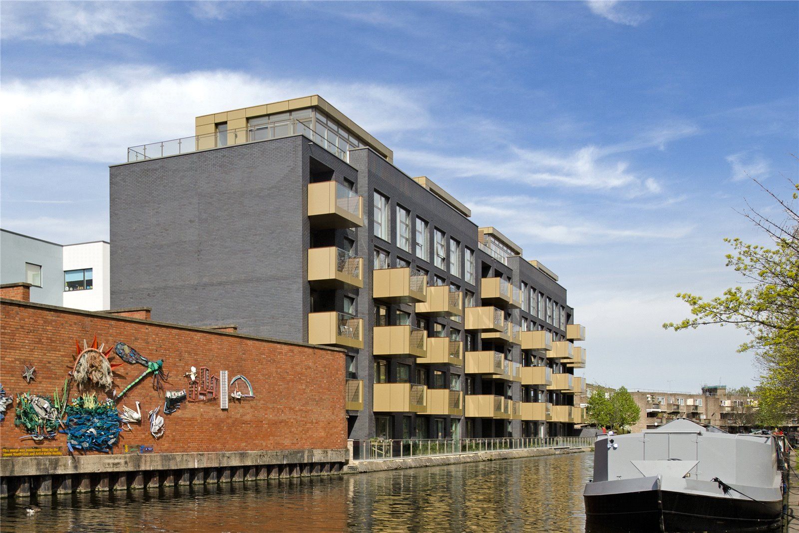 2 bed flat for sale in Waterfront Apartments, 82 Amberley Road, London