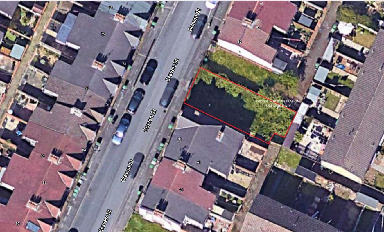 Land Adjacent To, 89 Craven Street, Birkenhead, Merseyside CH41