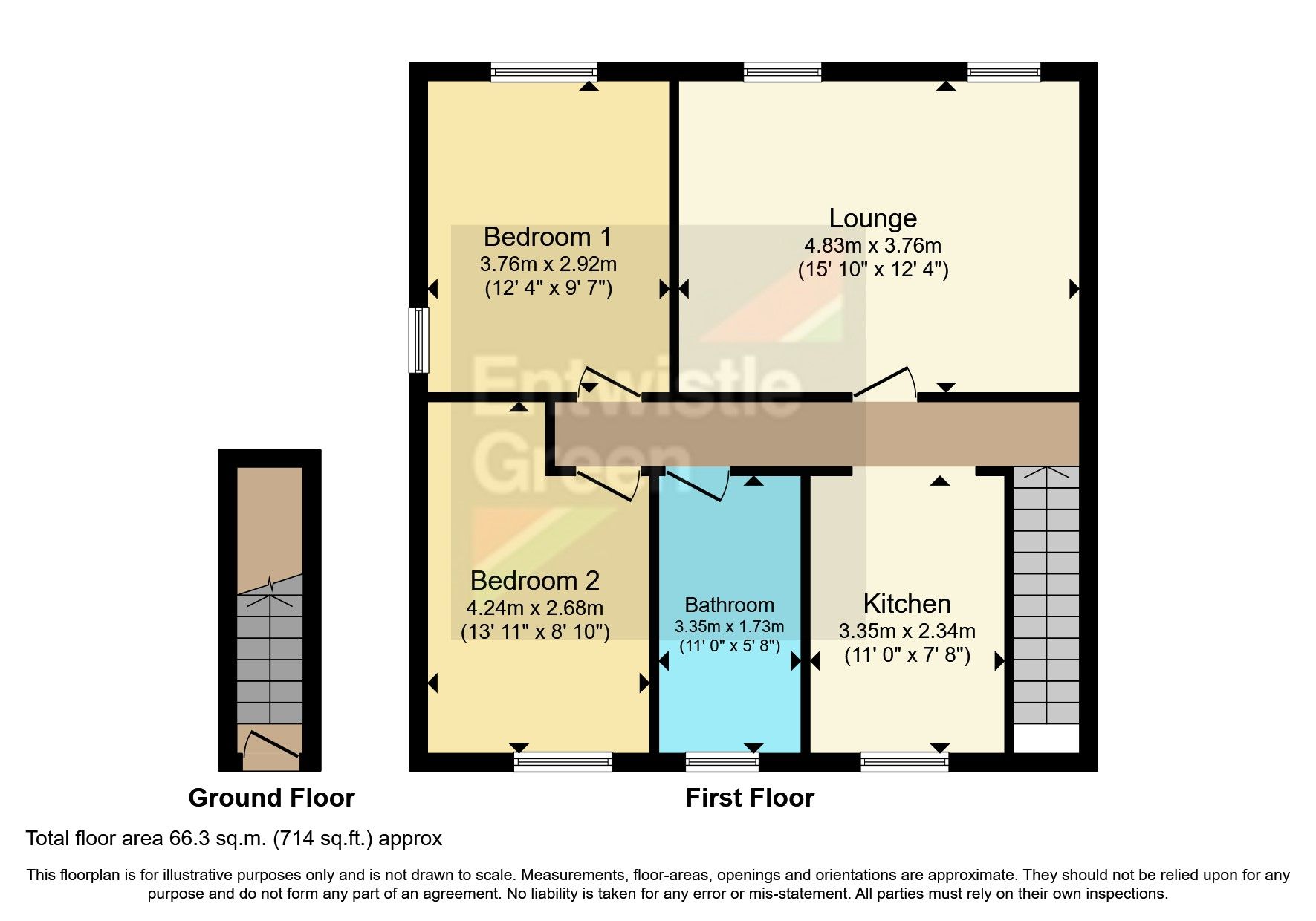 2 bed flat for sale in Tag Croft, Ingol, Preston PR2 Zoopla