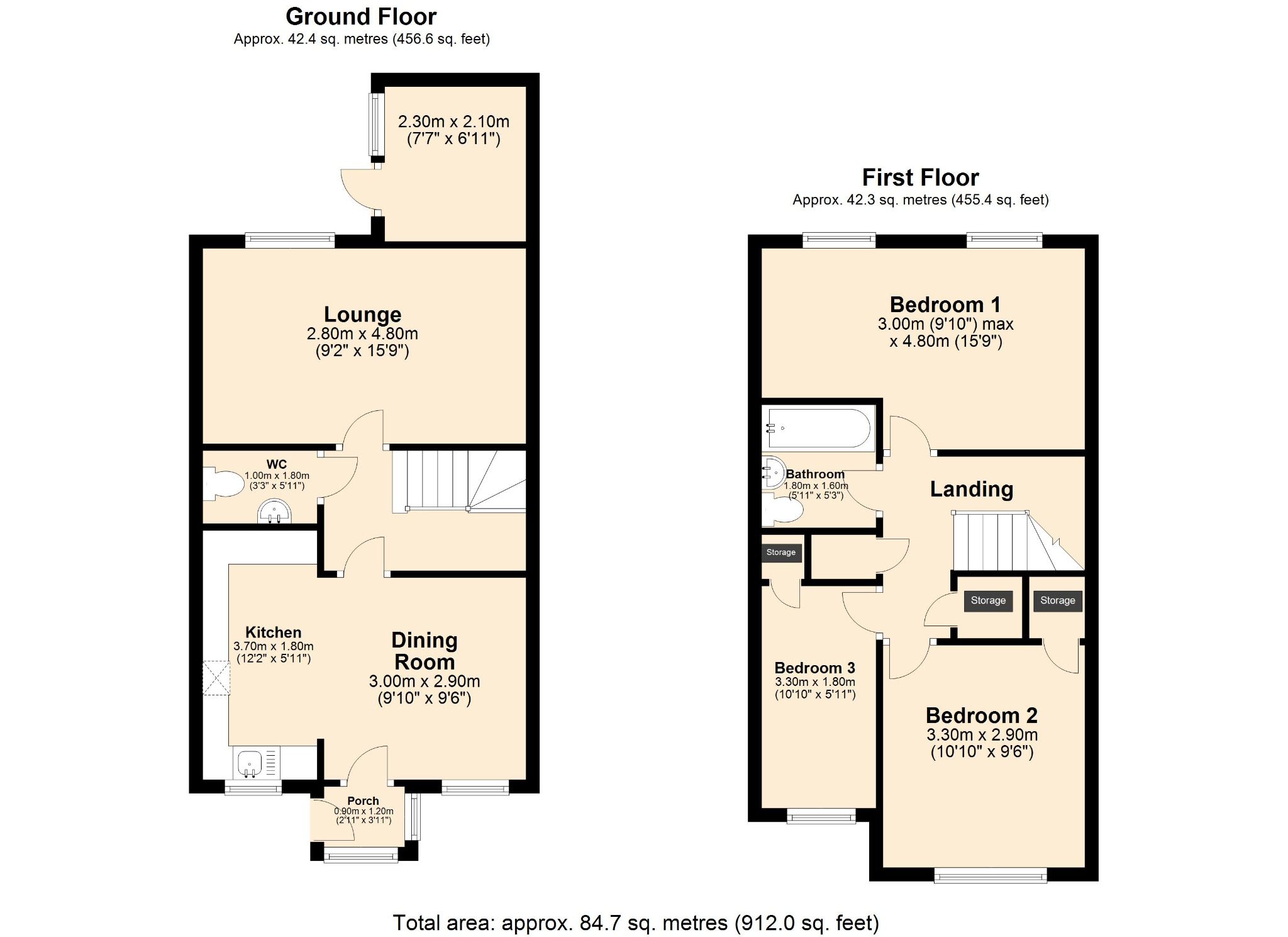 3 bed terraced house for sale in Carfield, Skelmersdale, Lancashire WN8