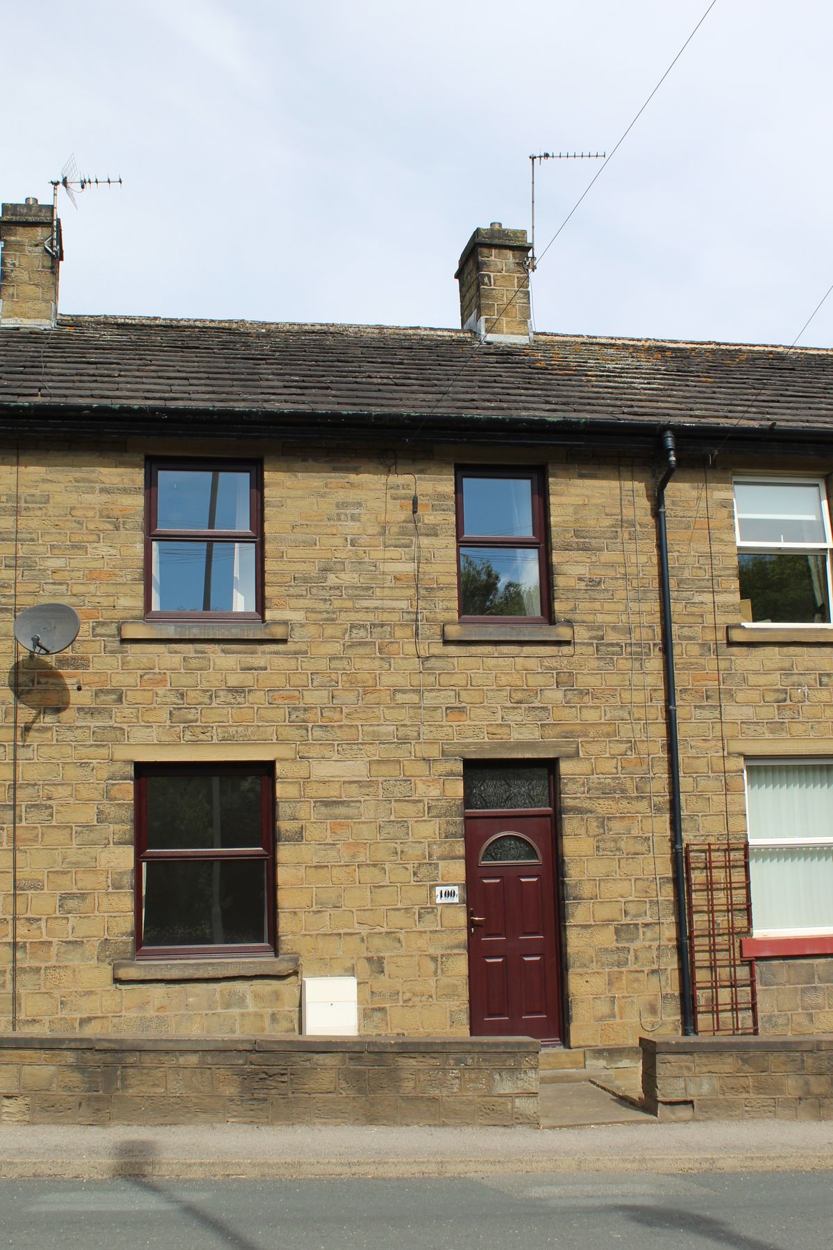 3 bed terraced house for sale in Abbey Road, Shepley, Huddersfield HD8