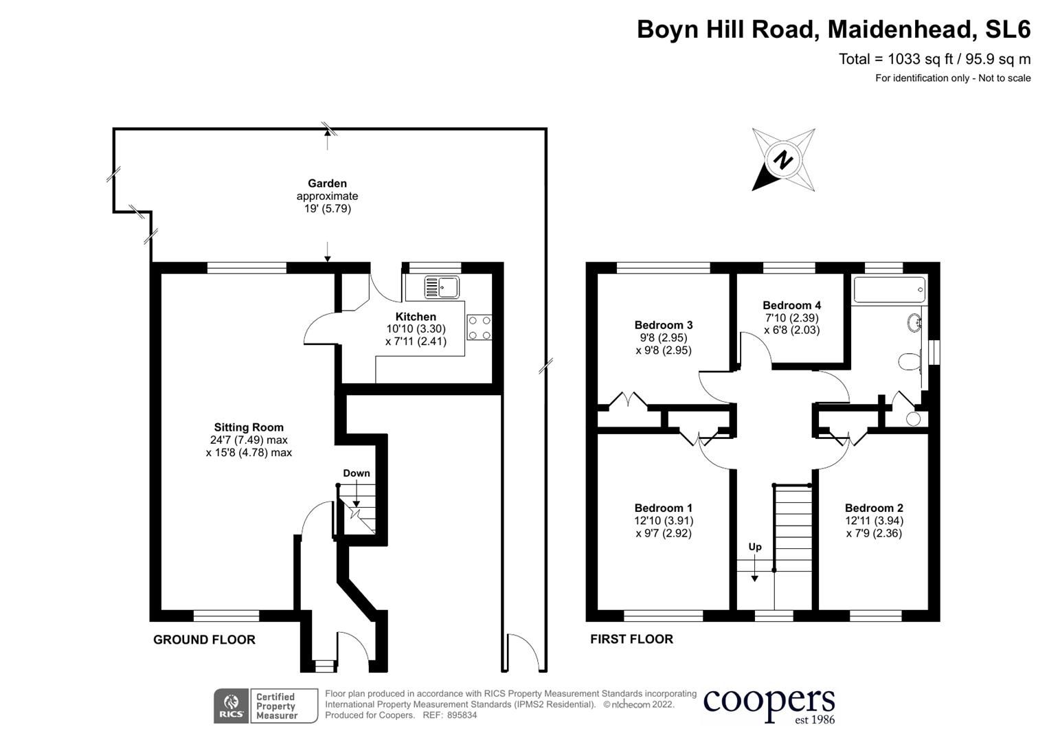 4 bed terraced house to rent in Boyn Hill Road, Maidenhead SL6 Zoopla