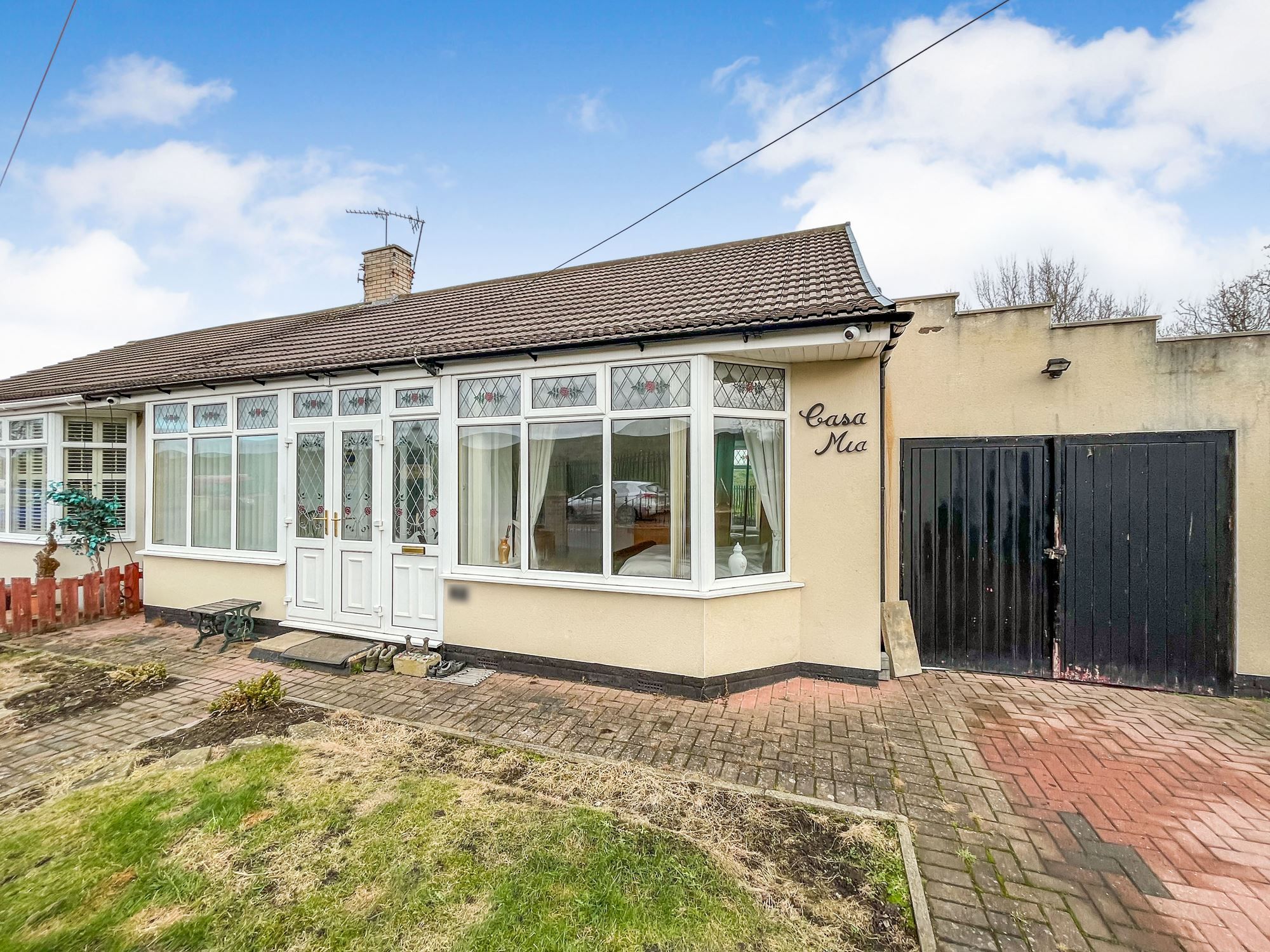 2 bed bungalow for sale in North Road, HettonLeHole, Houghton Le