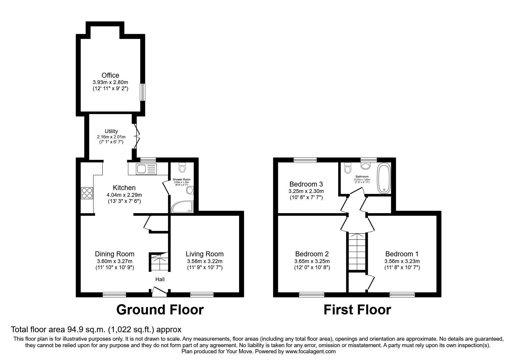 3 bed linkdetached house for sale in Church Hill, Hernhill, Faversham