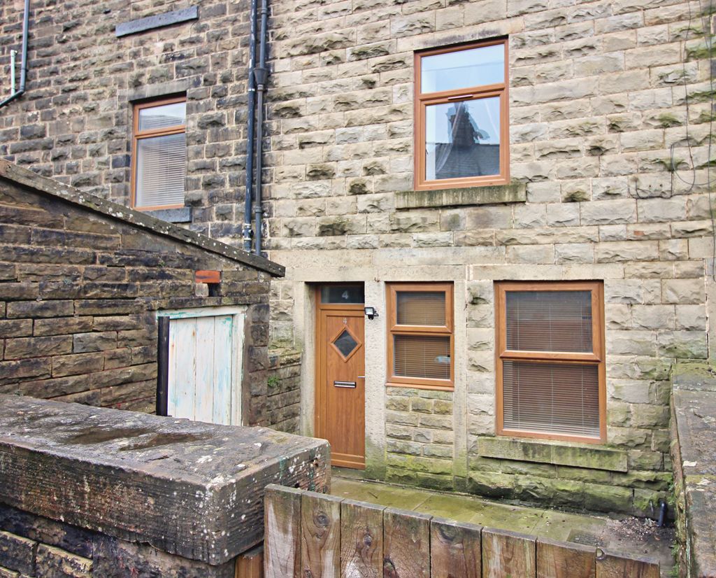 1 bed terraced house for sale in Back Broading Terrace, Loveclough