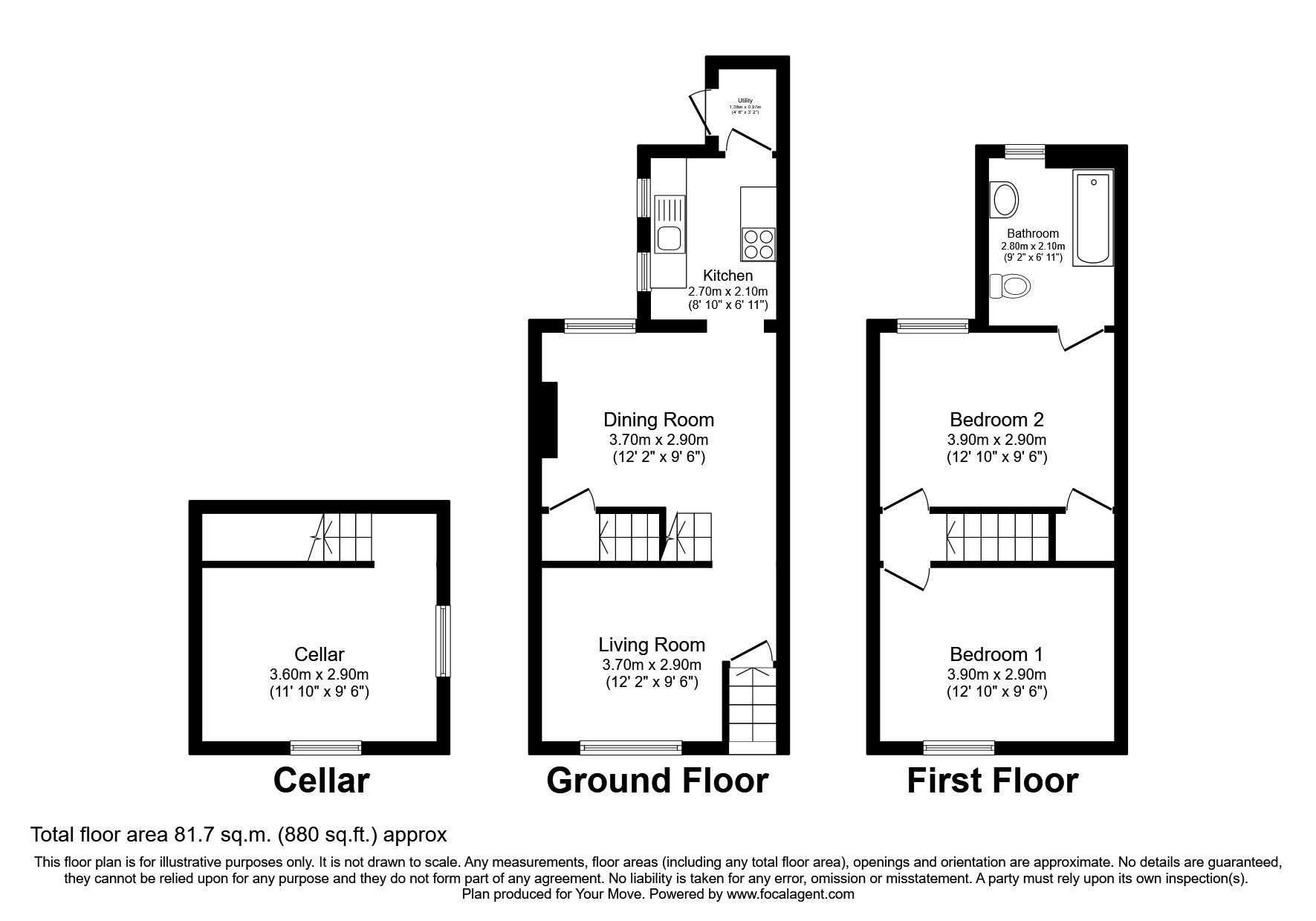 2 bed terraced house for sale in Thorold Road, Chatham, Kent ME5 Zoopla