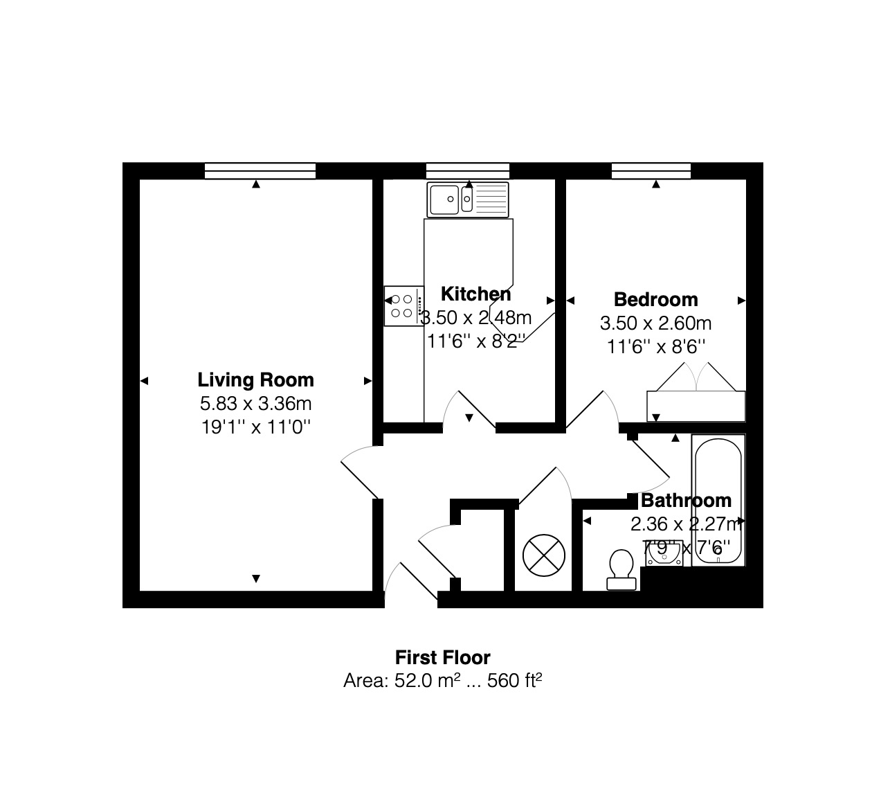 1 bed flat for sale in The Octagon, Brighton Marina Village, Brighton BN2 Zoopla