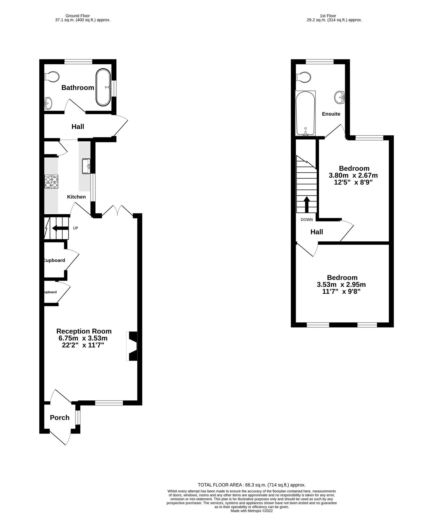 2 bed terraced house for sale in Oldfield Road, Hampton TW12 Zoopla