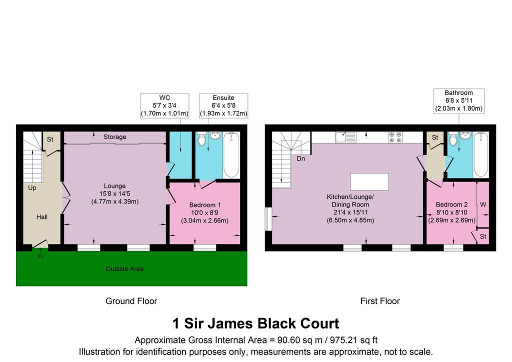 2 bed detached house for sale in Sir James Black Court, Uddingston