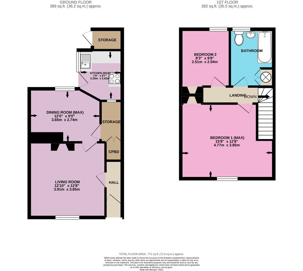 2 bed terraced house to rent in Turners Mead, Chiddingfold, Godalming