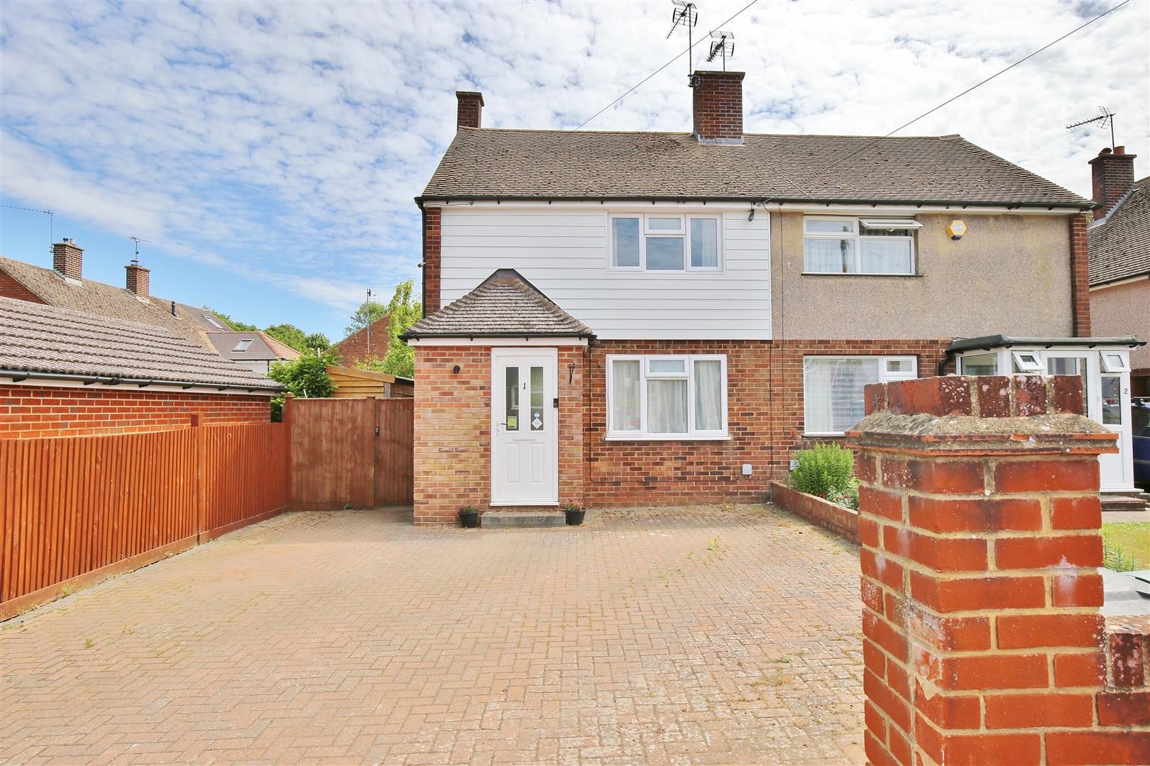 2 bed semidetached house for sale in Ascot Close, Borough Green