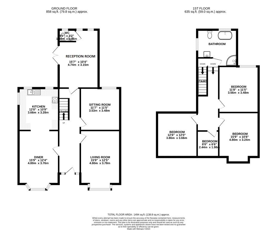 4 bed end terrace house for sale in Lochaber Street, Roath, Cardiff