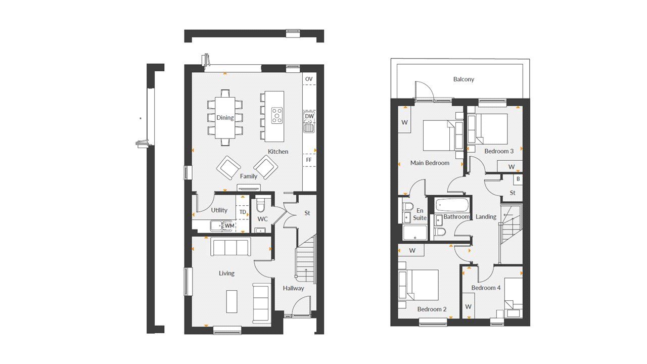 New home, Detached house for sale in Backhouse Blunsdon, Blunsdon Hill