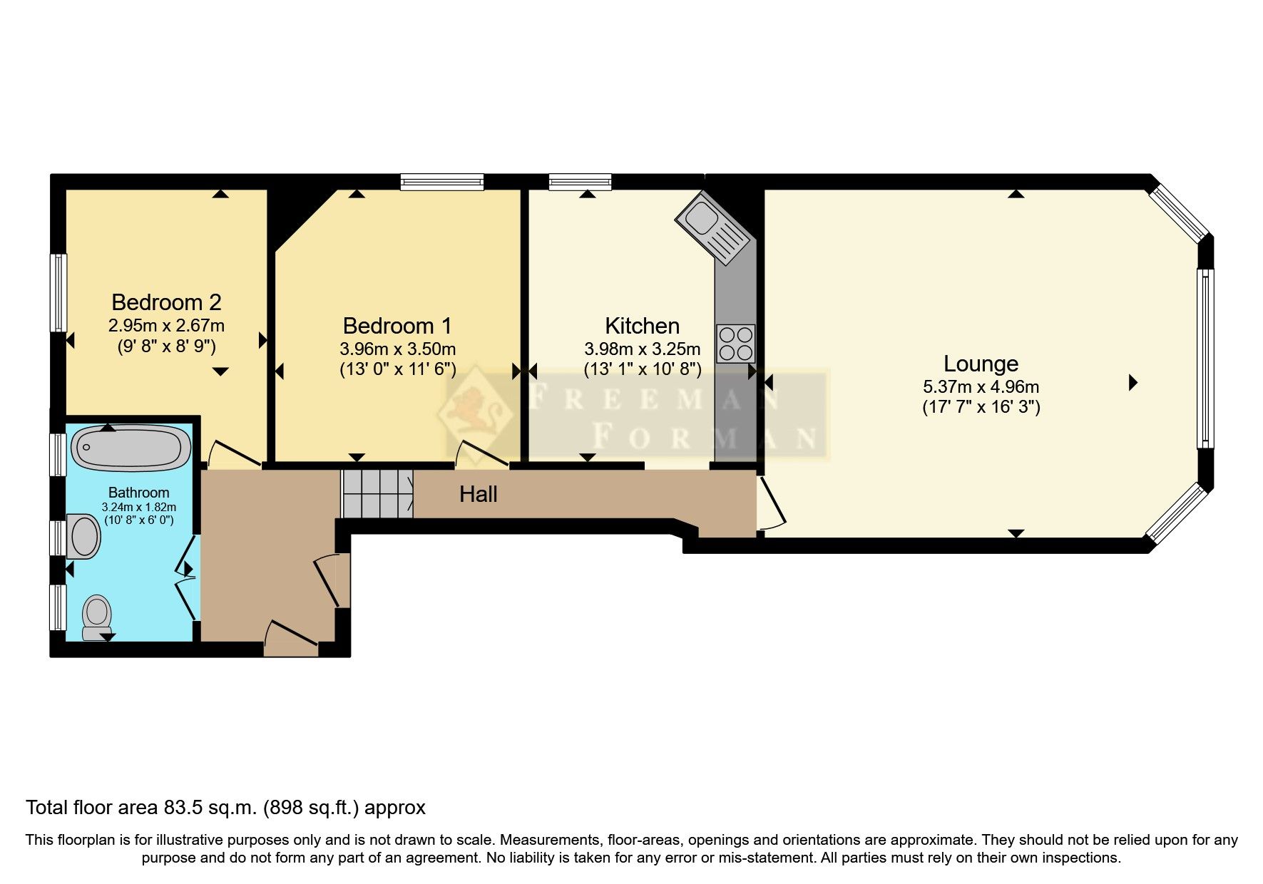 2 bed flat for sale in Hartfield Road, Eastbourne, East Sussez BN21