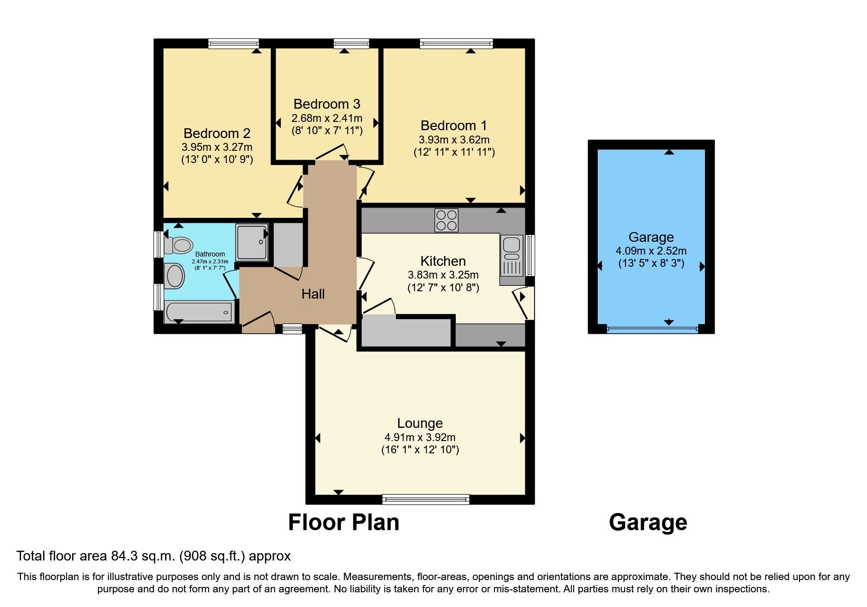 3 bed bungalow for sale in Bosvenna View, Bodmin, Cornwall PL31 Zoopla
