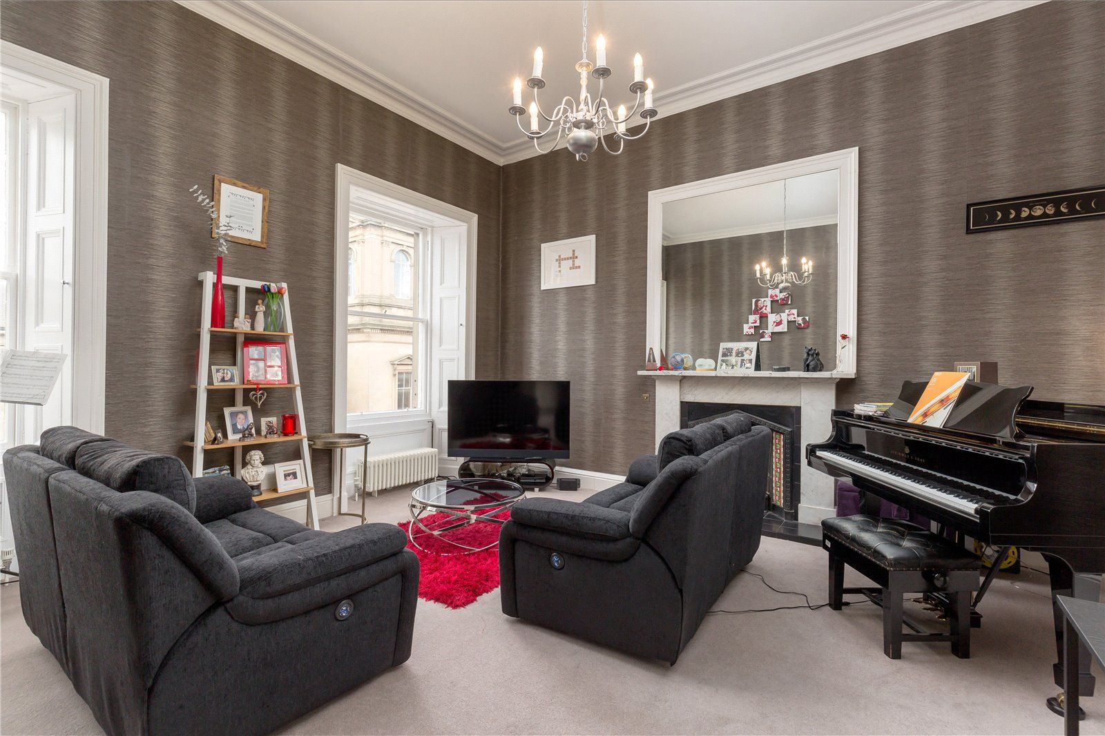 3 bed flat for sale in 5/3 Palmerston Place, West End, Edinburgh EH12
