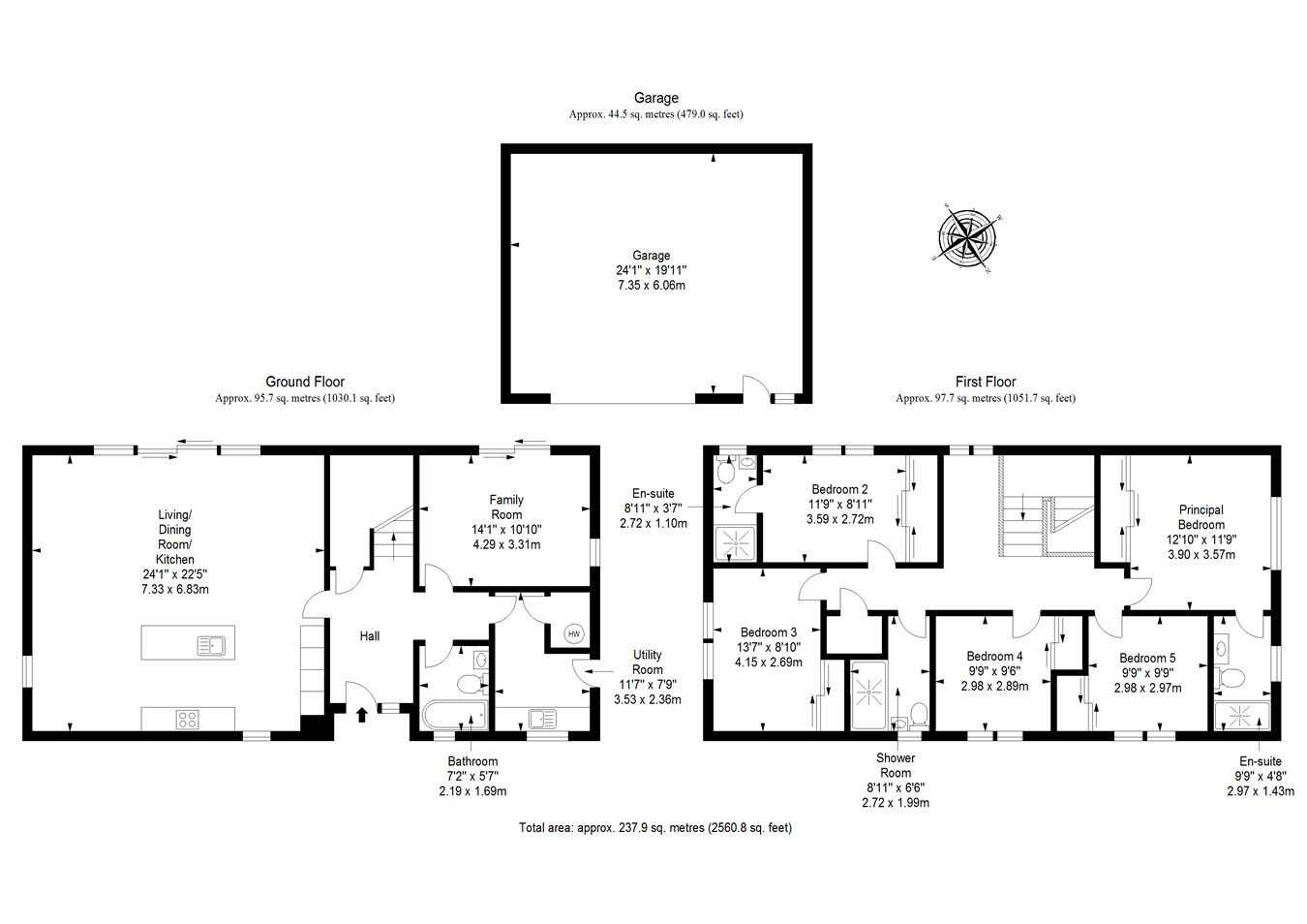 New home, 5 bed detached house for sale in Carslogie Road, Cupar KY15