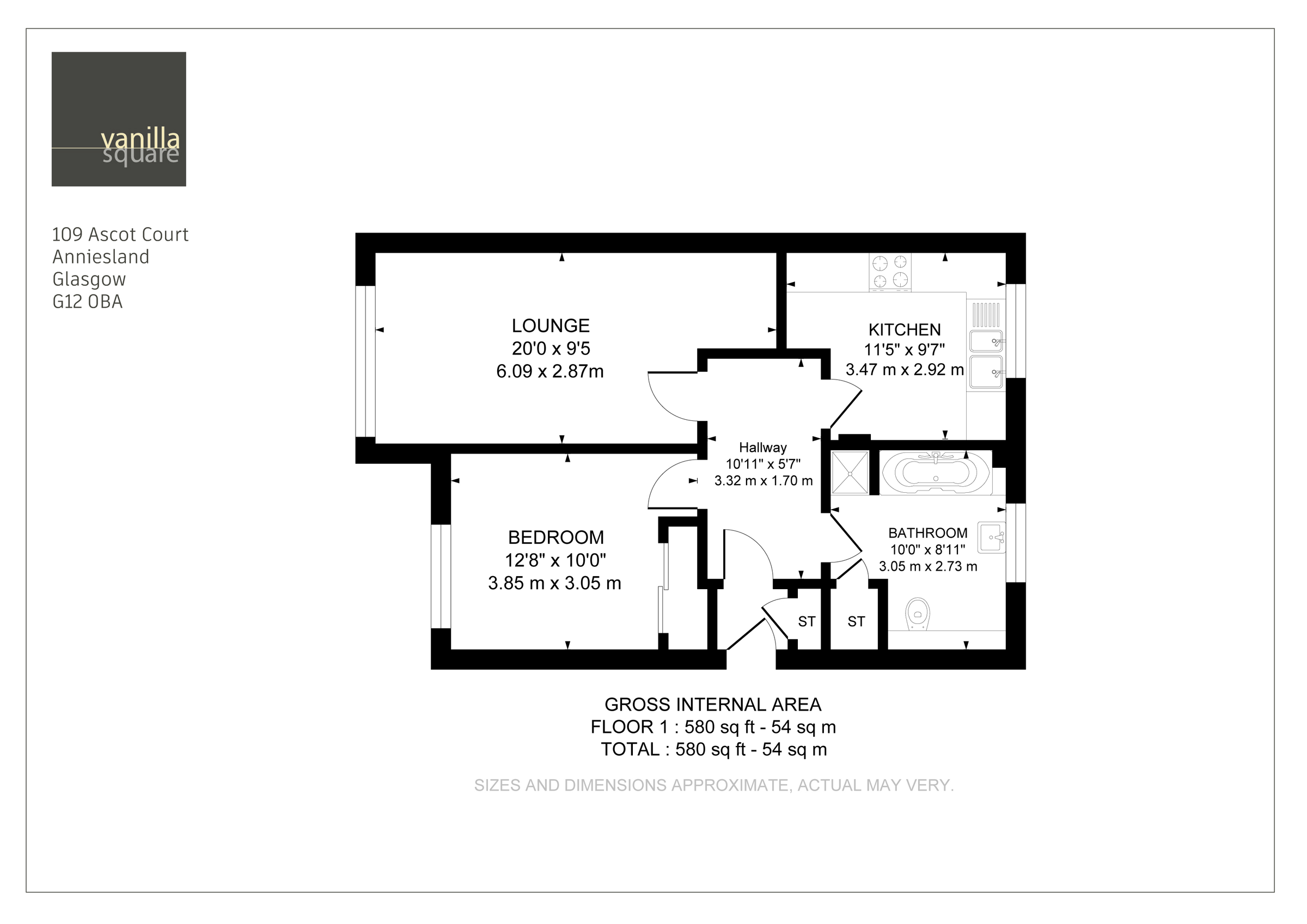 1 bed flat for sale in Ascot Court, Kelvindale, Glasgow G12 Zoopla