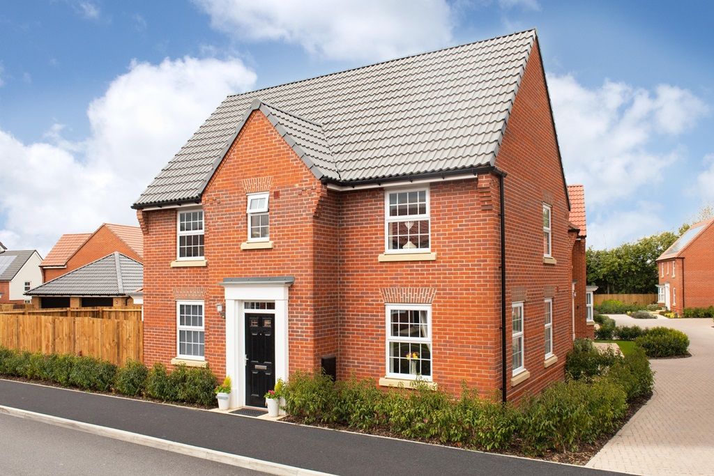 New home, 4 bed detached house for sale in "Hollinwood" at Colney Lane