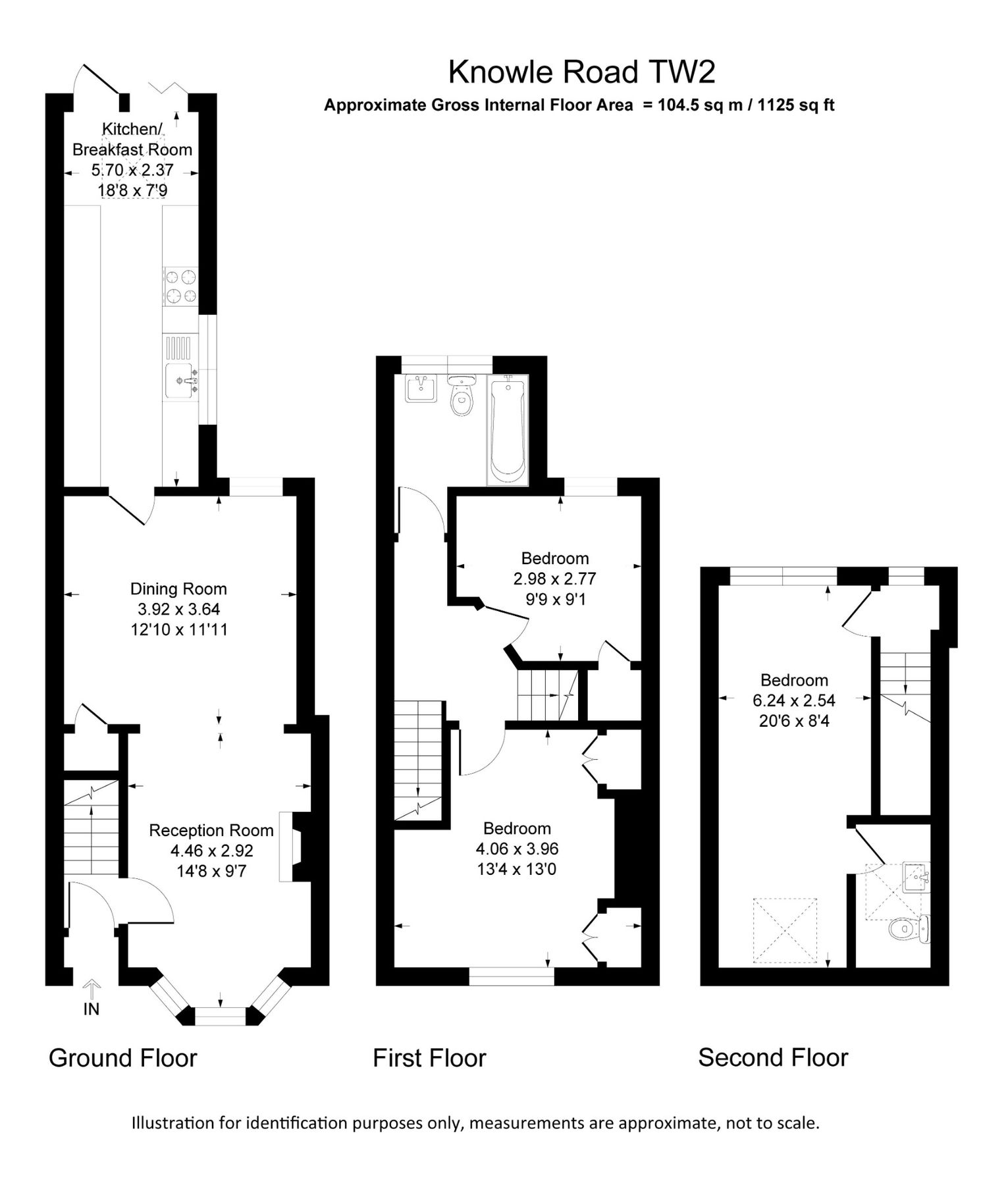 3 bed semidetached house for sale in Knowle Road, Twickenham, Greater London TW2 Zoopla