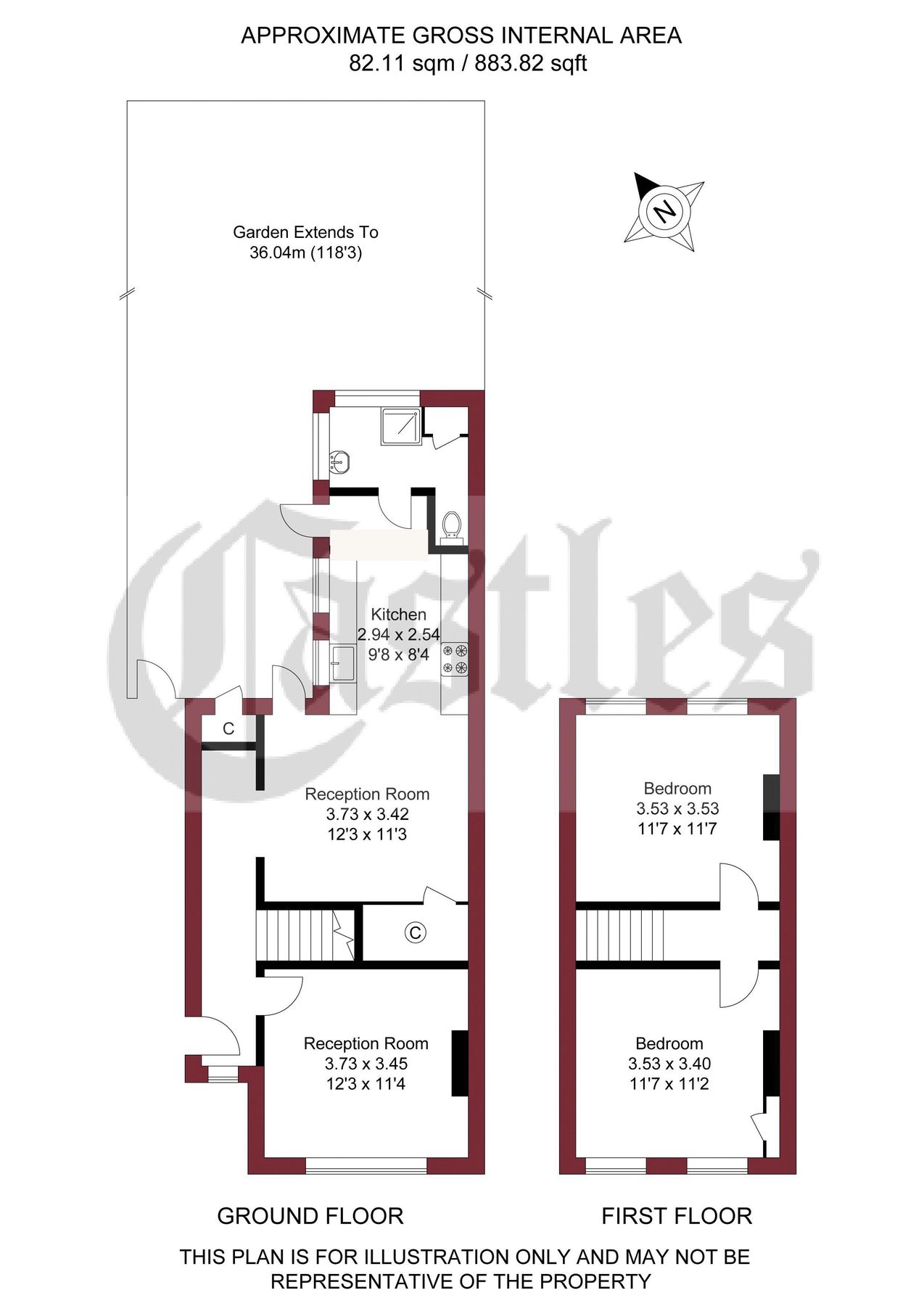 2 bed semidetached house for sale in Totteridge Road, Freezywater