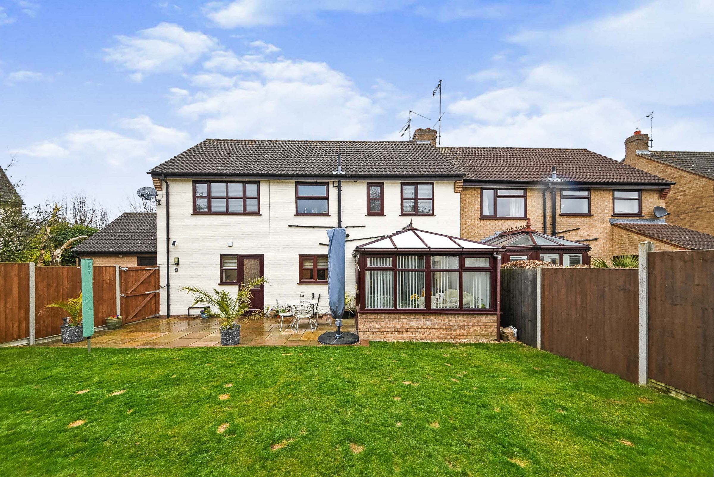 4 bed semi-detached house for sale in Oxborough Drive, South Wootton ...