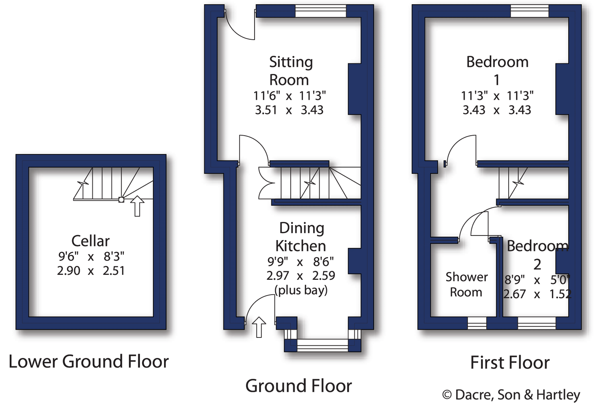 2 bed terraced house for sale in Cross Green, Otley, West Yorkshire