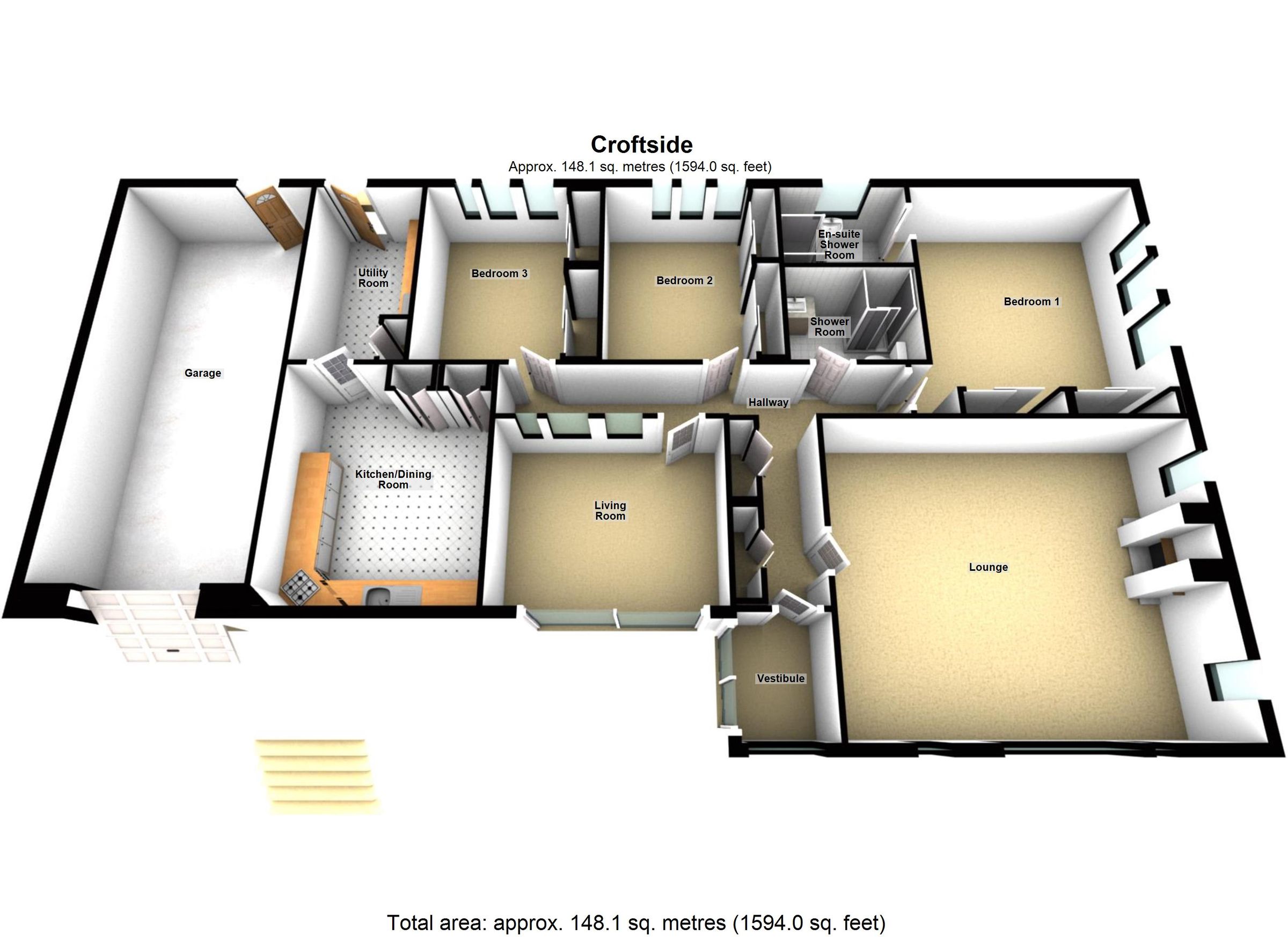 3 bed bungalow for sale in Blackwaterfoot, Isle Of Arran KA27 Zoopla