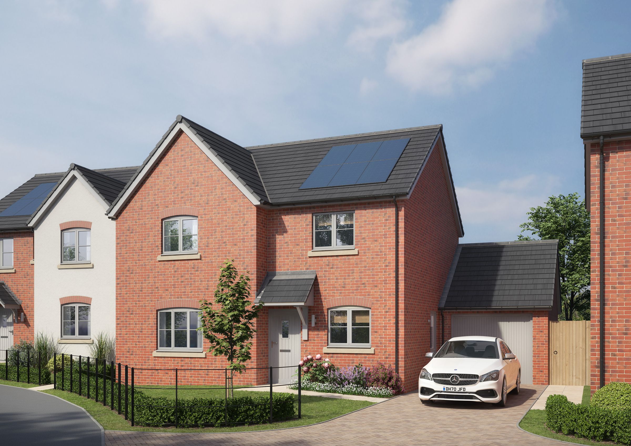 New home, 4 bed detached house for sale in Oakfields, Credenhill HR4