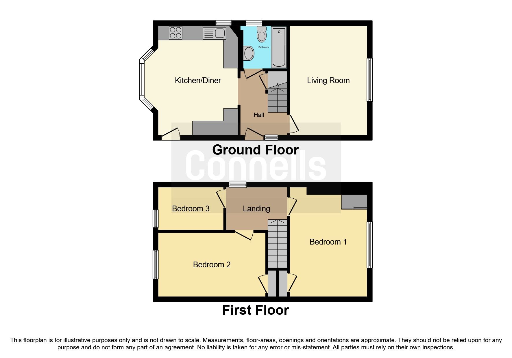 3 bed semidetached house for sale in Buckhurst Way, East Grinstead