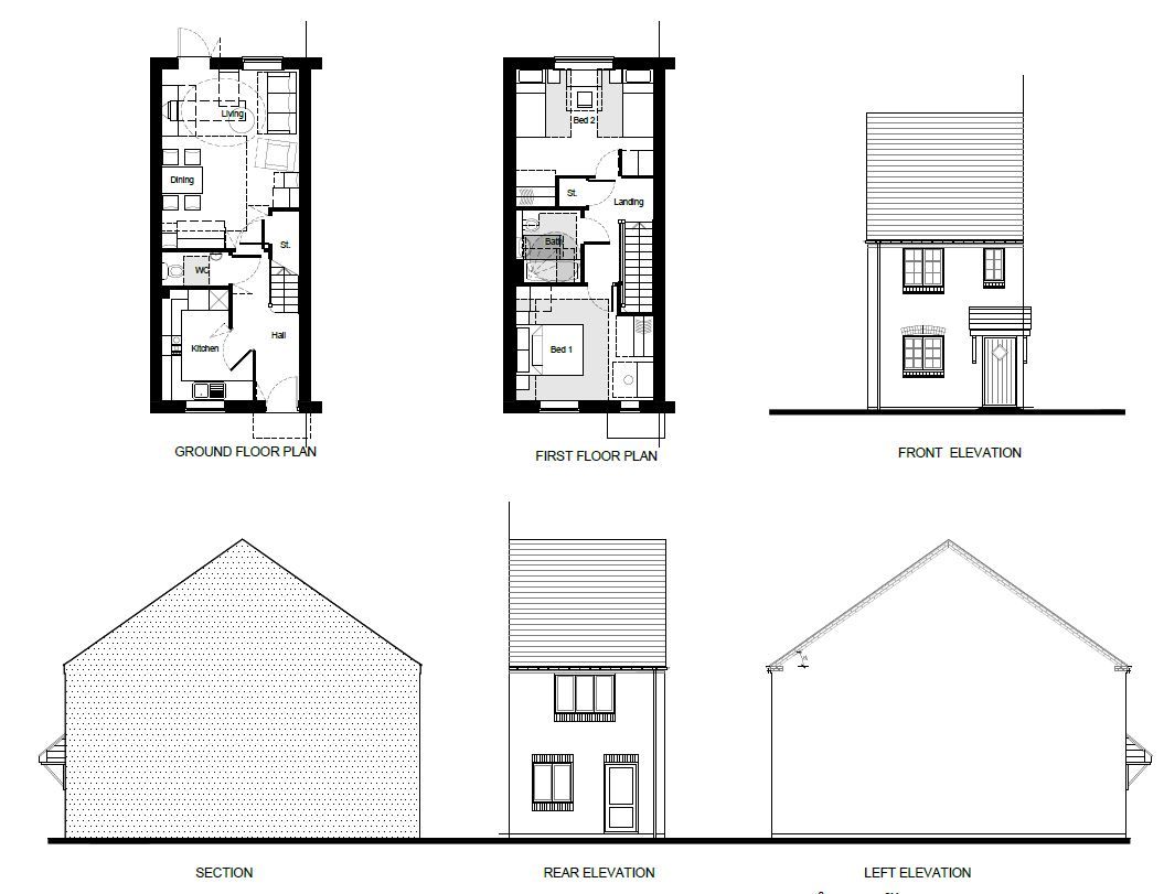New home, 2 bed semidetached house for sale in Venus Avenue, Barton