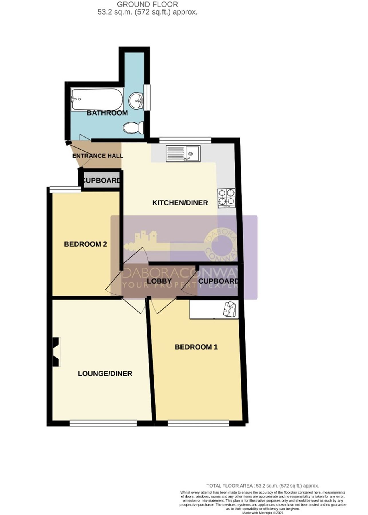 2 bed for sale in The Grangeway, Grange Park., London N21