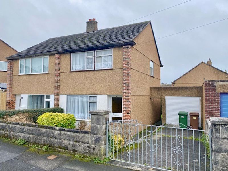 3 bed semidetached house for sale in Dolphin Close, Plymstock