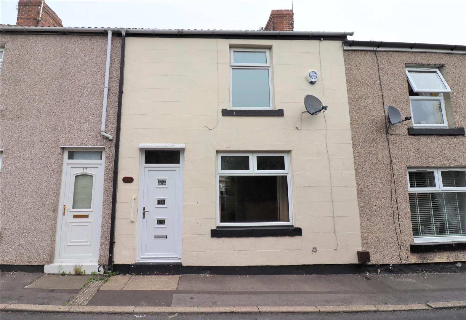 2 bed terraced house for sale in Queen Street, Shildon, County Durham