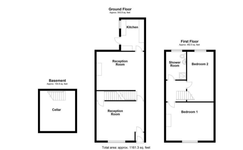 2 bed terraced house for sale in Tottington Road, Woolfold, Bury BL8
