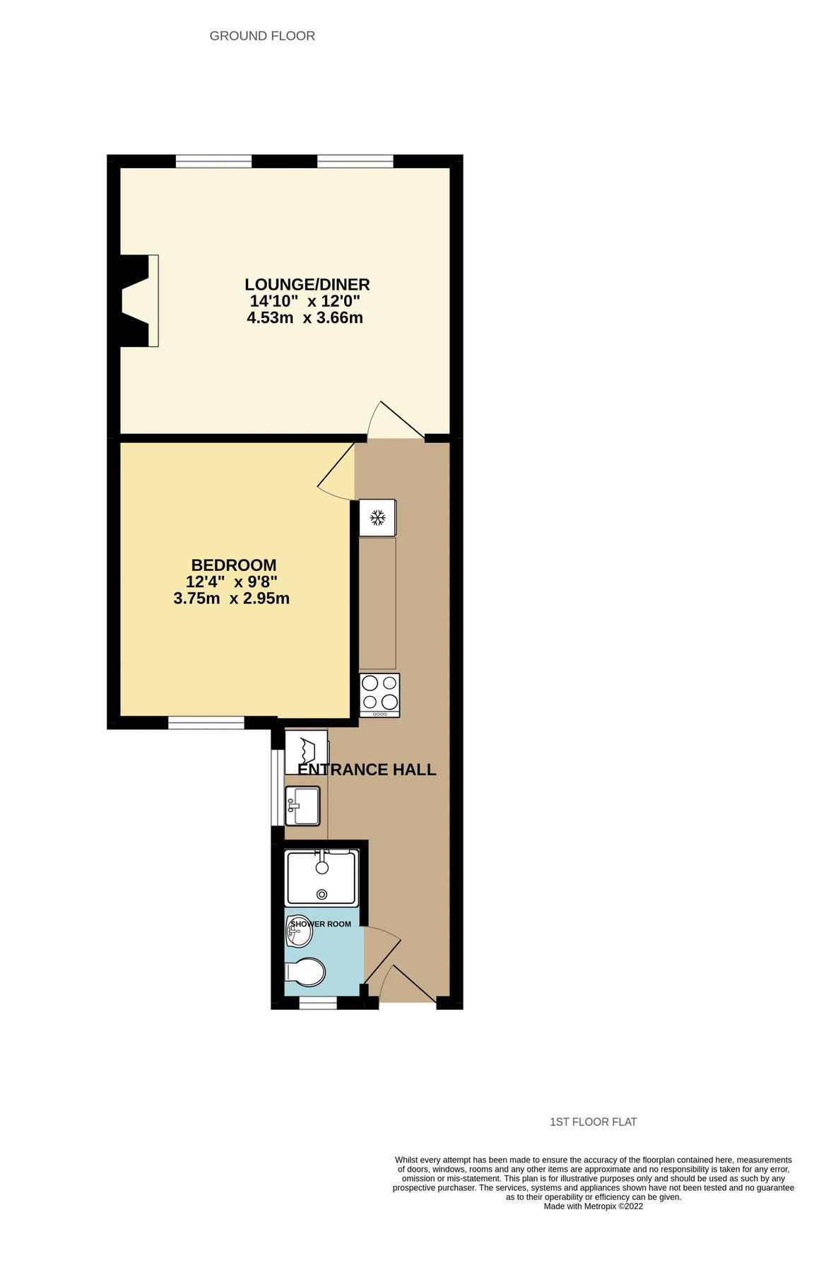 1 bed flat to rent in Chatterton Road, Bromley BR2 Zoopla