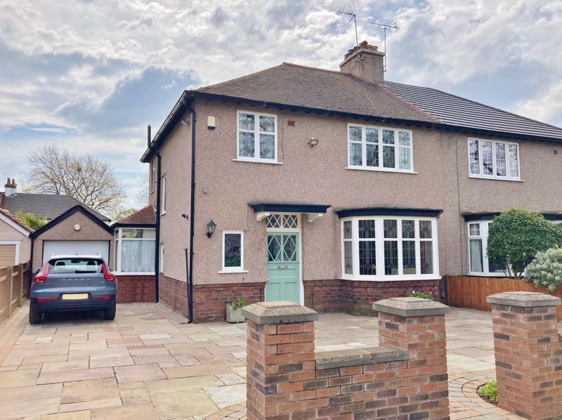 3 bed semidetached house for sale in Montclair Drive, Calderstones