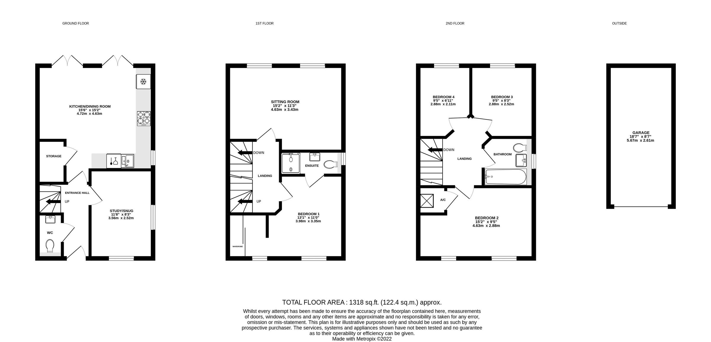 4 bed town house for sale in Red Norman Rise, Holmer, Hereford HR1 Zoopla