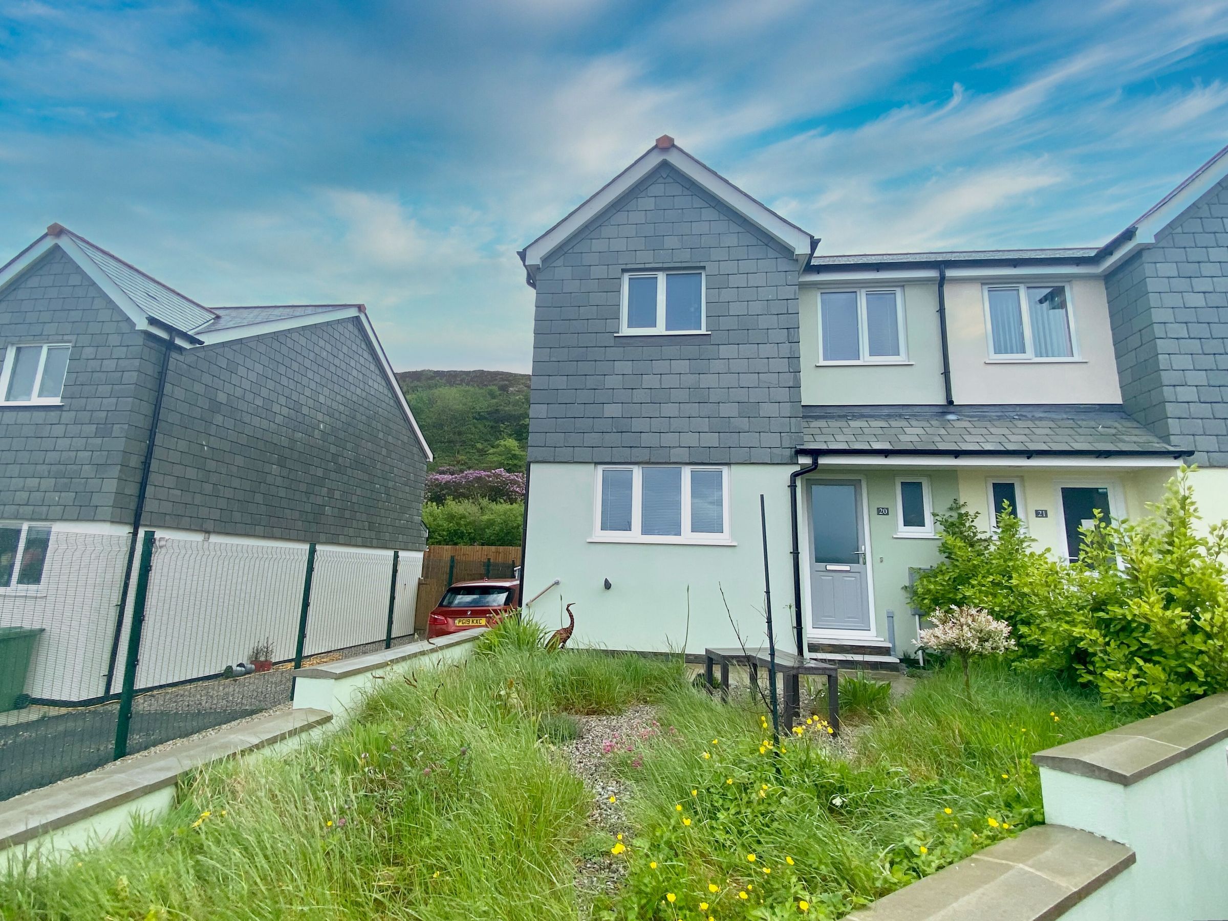 3 bed semidetached house for sale in Hensbro, North Road, Whitemoor, Nanpean, St. Austell PL26