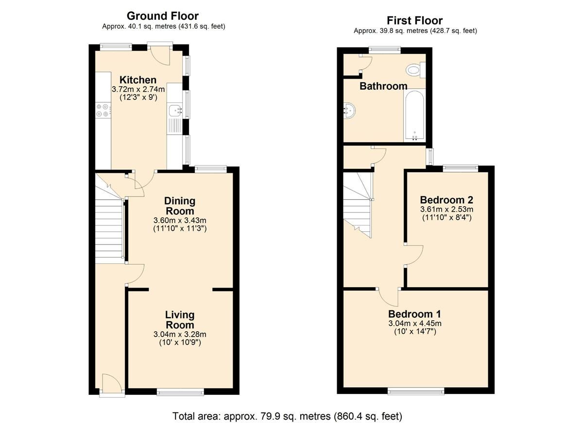 2 bed terraced house for sale in Hillmans Road, Newton Abbot TQ12 Zoopla