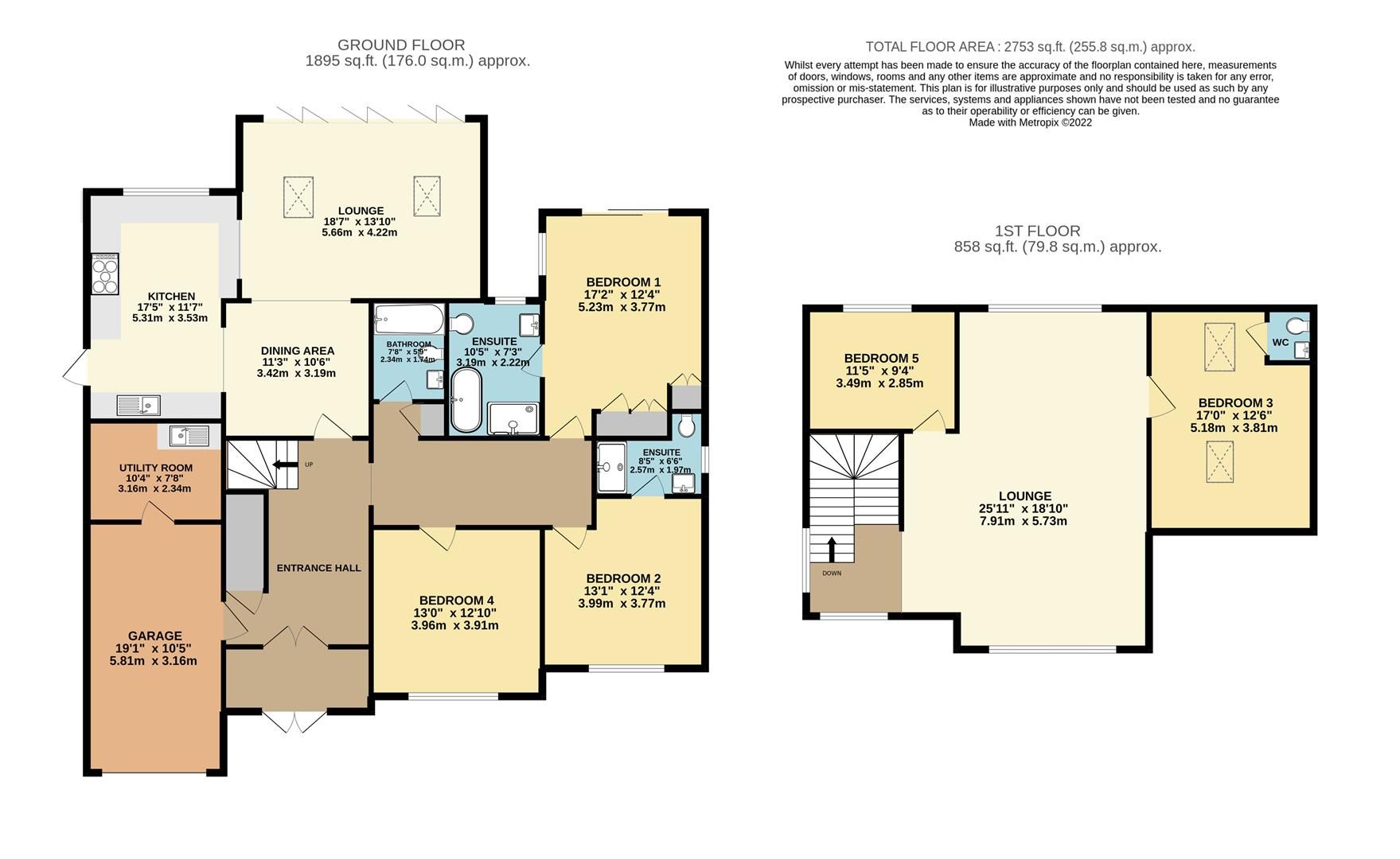 5 bed detached house for sale in Northfields Lane, Furzeham, Brixham